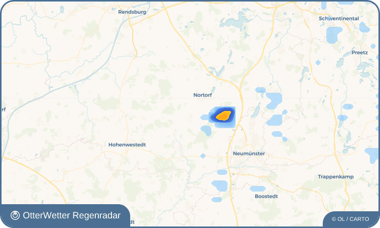Widget-Vorschau für Gnutz Wetter-Widget-Vorschau mit Vorhersagedaten für Gnutz