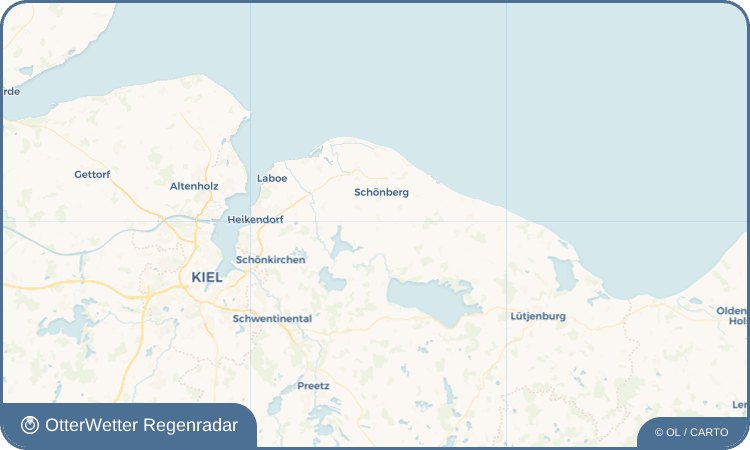 OtterWetter Regenradar-Widget Gödersdorf