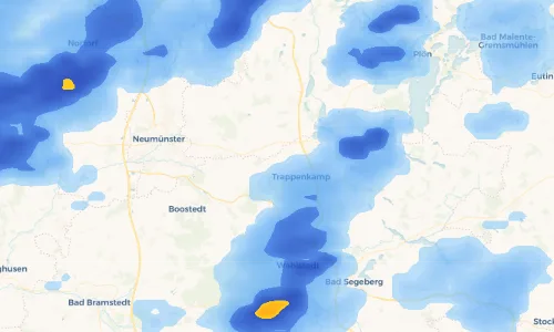 Regenradar Vorschaubild - Aktuelle Niederschläge in Gönnebek und Umgebung