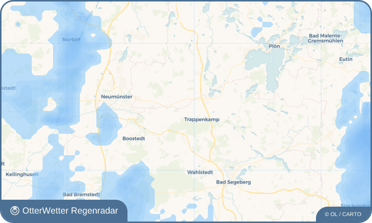 OtterWetter Regenradar-Widget Gönnebek