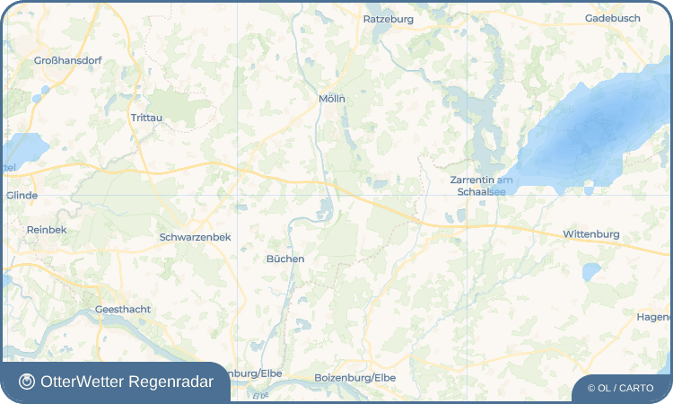OtterWetter Regenradar-Widget Göttin