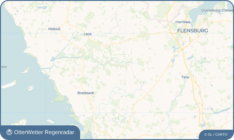 OtterWetter Regenradar-Widget Goldelund