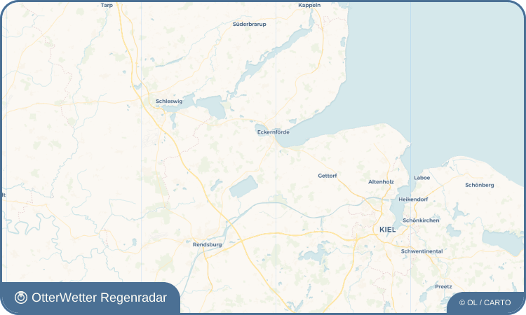 Wetter-Widget-Vorschau mit Vorhersagedaten für Goosefeld