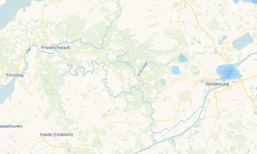 Regenradar Vorschaubild - Aktuelle Niederschläge in Grevenhorst und Umgebung