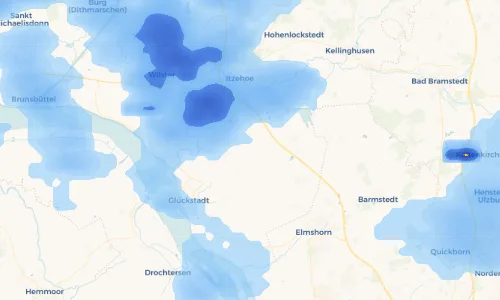 Regenradar-Vorschau: aktuelle Niederschläge in Grevenkop und Umgebung