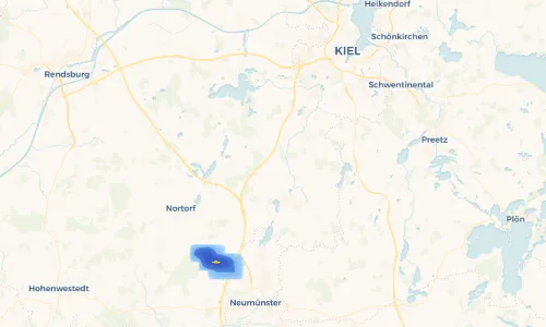 Regenradar Vorschaubild - Aktuelle Niederschläge in Grevenkrug und Umgebung