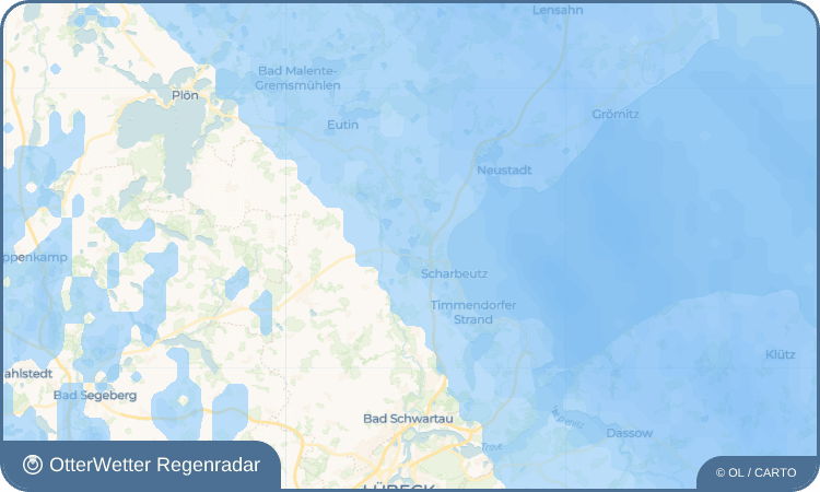 OtterWetter Regenradar-Widget Gronenberg