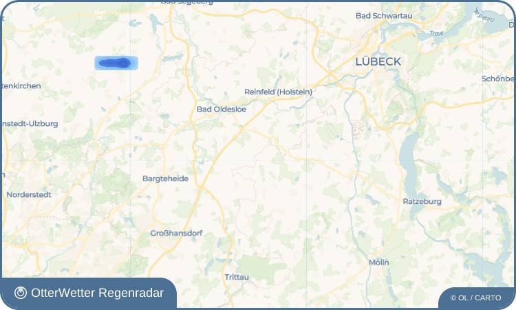 OtterWetter Regenradar-Widget Groß Boden