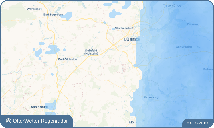 OtterWetter Regenradar-Widget Groß Schenkenberg