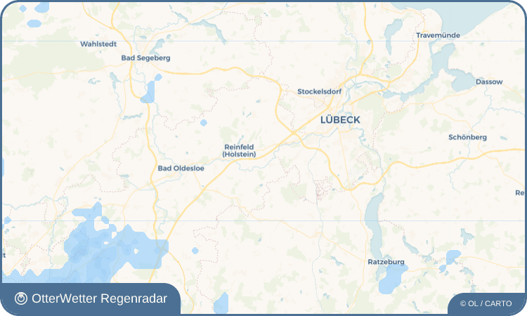 OtterWetter Regenradar-Widget Groß Wesenberg