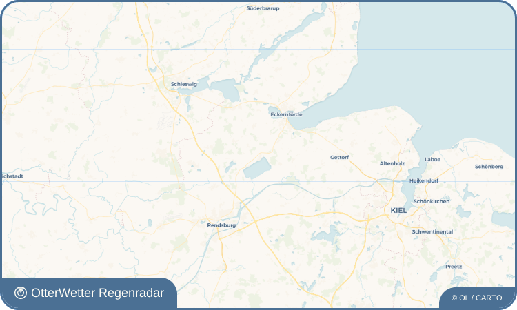 OtterWetter Regenradar-Widget Groß Wittensee