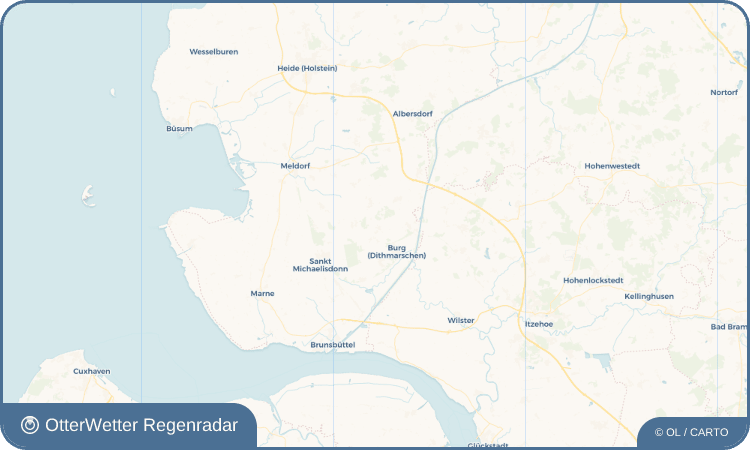 OtterWetter Regenradar-Widget Großenrade