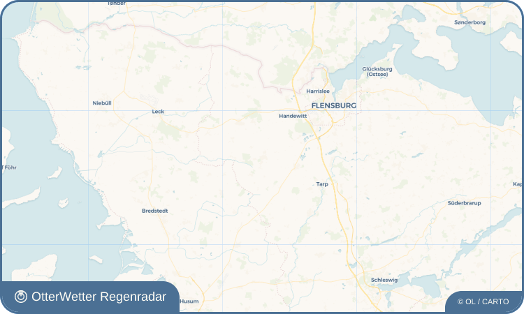 OtterWetter Regenradar-Widget Großenwiehe