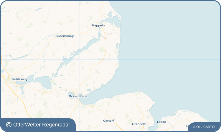 OtterWetter Regenradar-Widget Großwaabs
