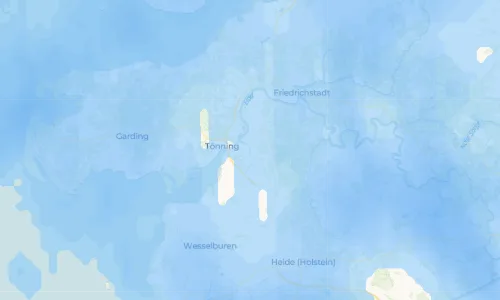 Regenradar Vorschaubild - Aktuelle Niederschläge in Groven und Umgebung