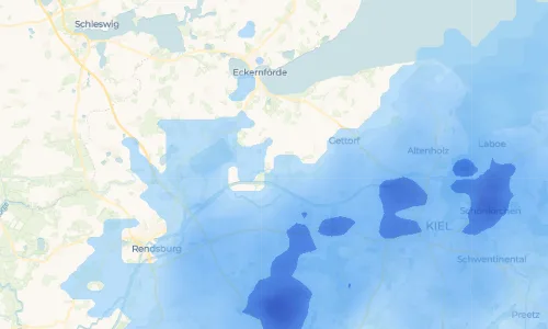 Regenradar Vorschaubild - Aktuelle Niederschläge in Grünhorst und Umgebung