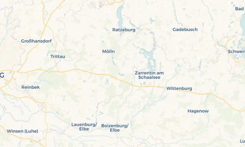 Regenradar Vorschaubild - Aktuelle Niederschläge in Gudow und Umgebung