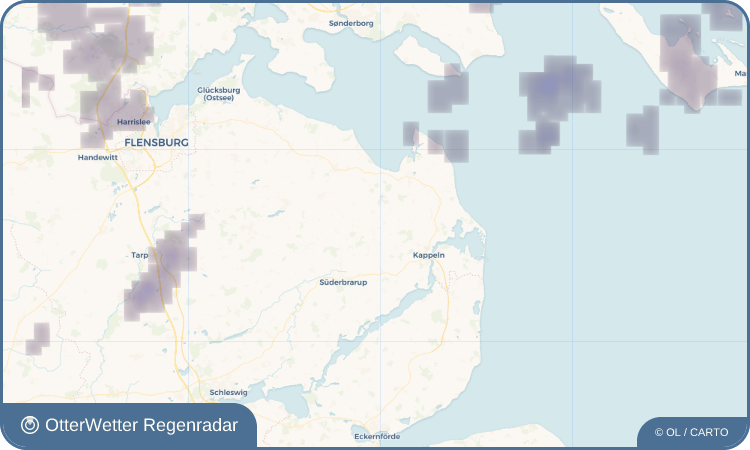 OtterWetter Regenradar-Widget Gulde