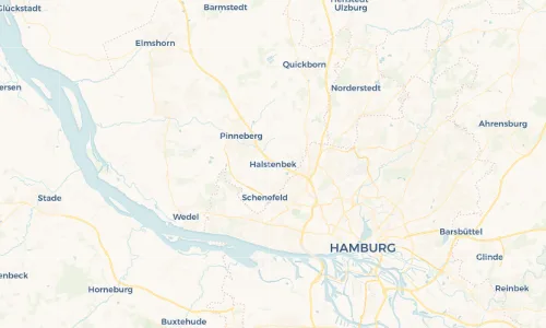 Regenradar-Vorschau: aktuelle Niederschläge in Halstenbek und Umgebung