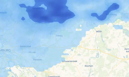 Regenradar Vorschaubild - Aktuelle Niederschläge in Hamfelde (Lauenburg) und Umgebung