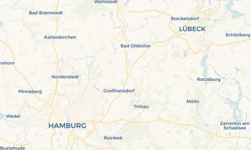 Regenradar Vorschaubild - Aktuelle Niederschläge in Hammoor und Umgebung