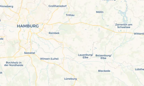 Regenradar Vorschaubild - Aktuelle Niederschläge in Hamwarde und Umgebung