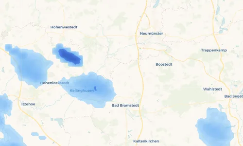 Regenradar Vorschaubild - Aktuelle Niederschläge in Hardebek und Umgebung