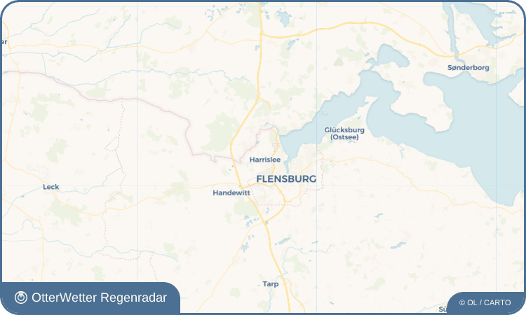 OtterWetter Regenradar-Widget Harrislee