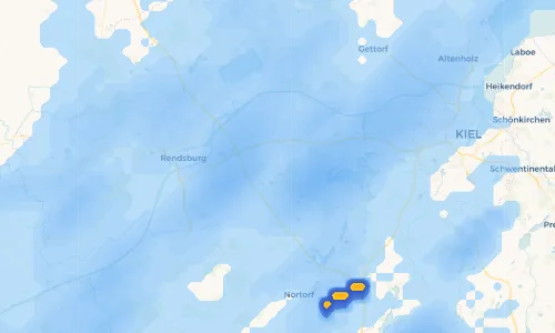 Regenradar Vorschaubild - Aktuelle Niederschläge in Haßmoor und Umgebung