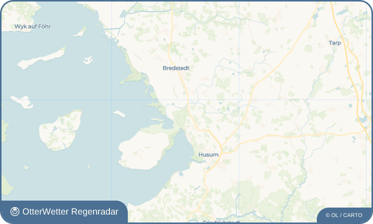 OtterWetter Regenradar-Widget Hattstedtermarsch