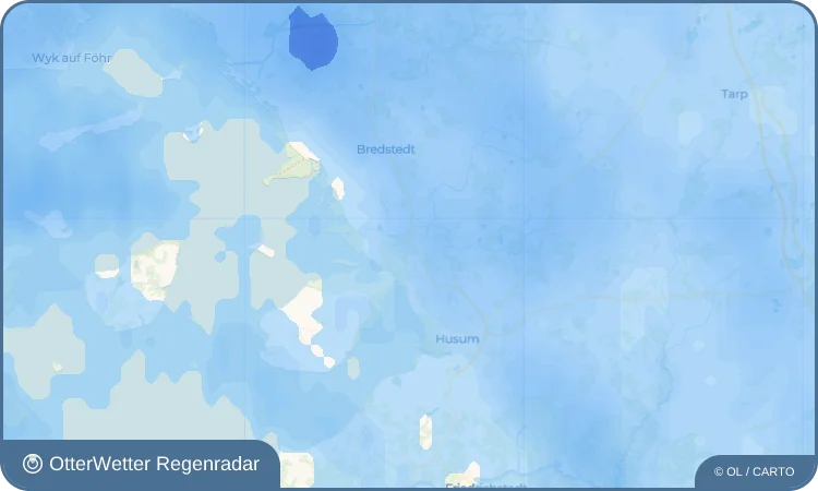 Wetter-Widget-Vorschau mit Vorhersagedaten für Hattstedtermarsch