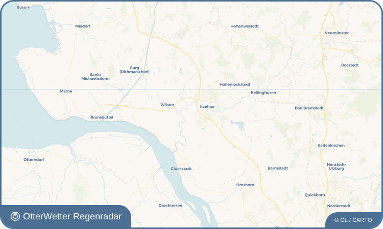 OtterWetter Regenradar-Widget Heiligenstedtenerkamp