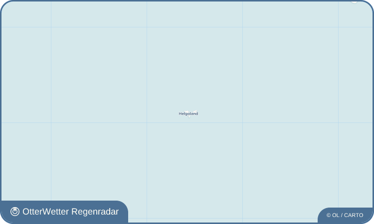 Widget-Vorschau für Helgoland Wetter-Widget-Vorschau mit Vorhersagedaten für Helgoland