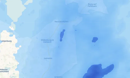 Regenradar Vorschaubild - Aktuelle Niederschläge in Heringsdorf und Umgebung