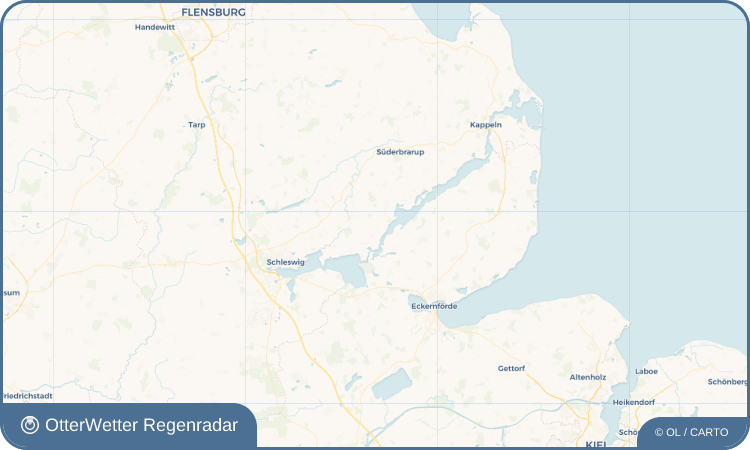 OtterWetter Regenradar-Widget Hestoft