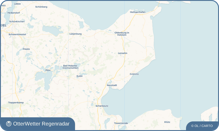 OtterWetter Regenradar-Widget Hobstin