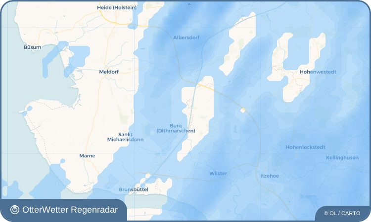 Widget-Vorschau für Hochdonn Wetter-Widget-Vorschau mit Vorhersagedaten für Hochdonn
