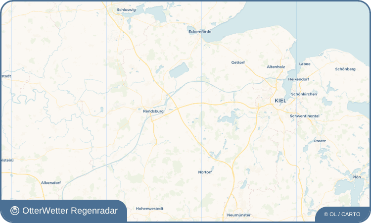 OtterWetter Regenradar-Widget Höbek