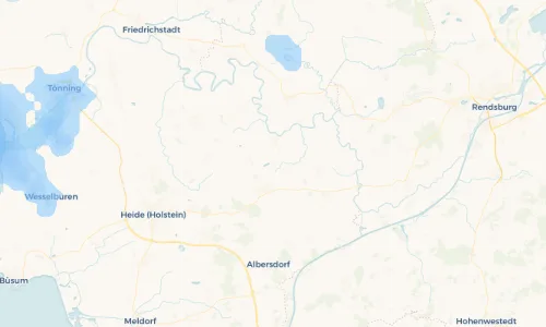 Regenradar Vorschaubild - Aktuelle Niederschläge in Hövede und Umgebung