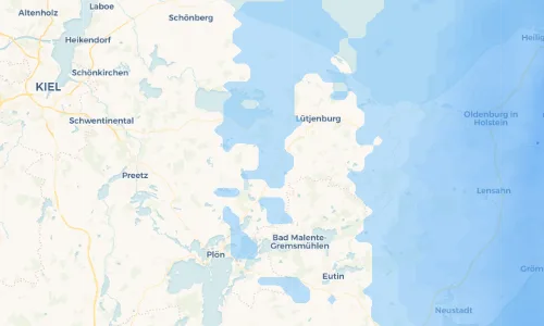 Regenradar Vorschaubild - Aktuelle Niederschläge in Hohenhof und Umgebung