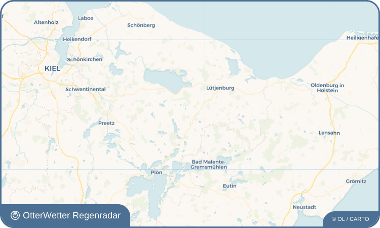 OtterWetter Regenradar-Widget Hohenhof