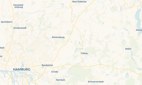 Regenradar Vorschaubild - Aktuelle Niederschläge in Hoisdorf und Umgebung