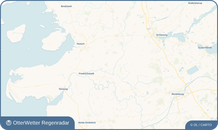OtterWetter Regenradar-Widget Hollbüllhuus
