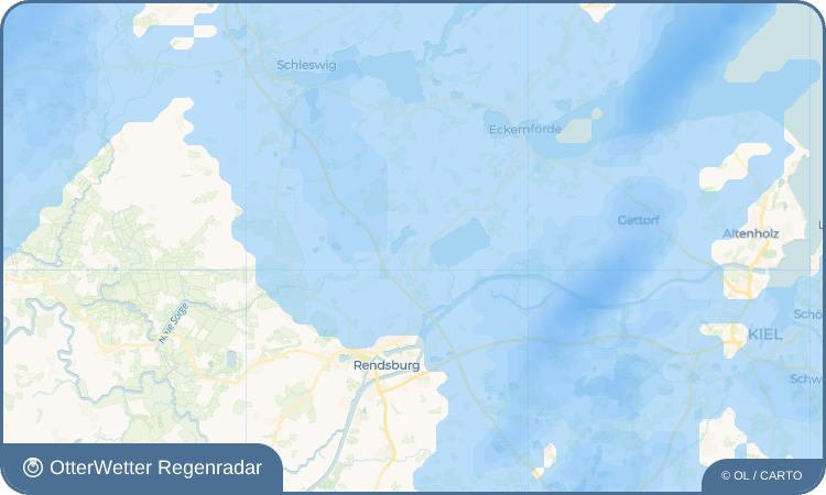 OtterWetter Regenradar-Widget Holzbunge