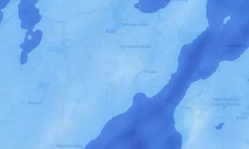 Regenradar Vorschaubild - Aktuelle Niederschläge in Honigsee und Umgebung