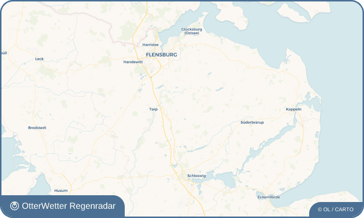 OtterWetter Regenradar-Widget Hostrup