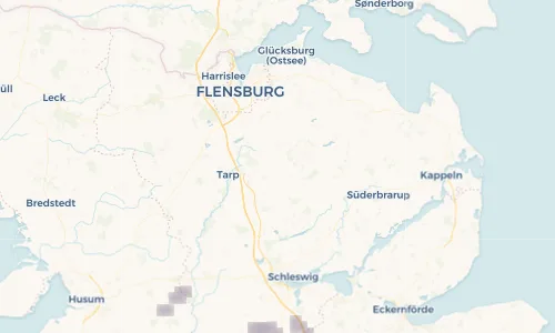 Regenradar Vorschaubild - Aktuelle Niederschläge in Hostrupholz und Umgebung