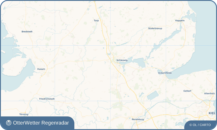OtterWetter Regenradar-Widget Hüsby
