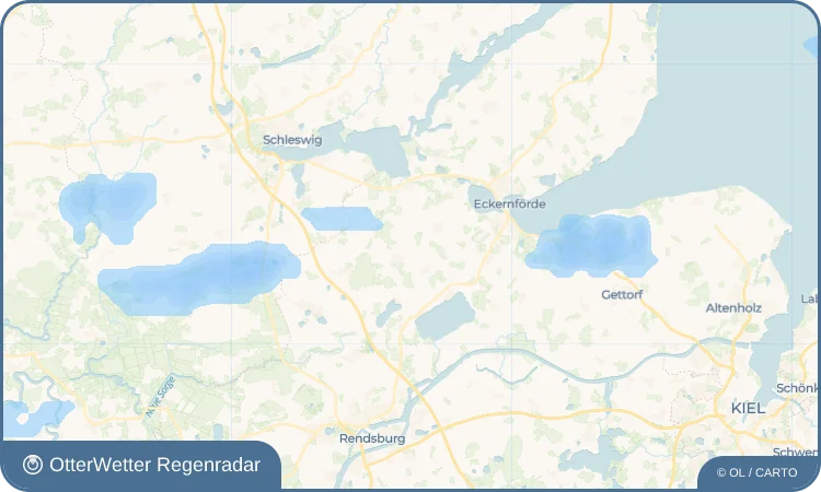 Widget-Vorschau für Hütten Wetter-Widget-Vorschau mit Vorhersagedaten für Hütten