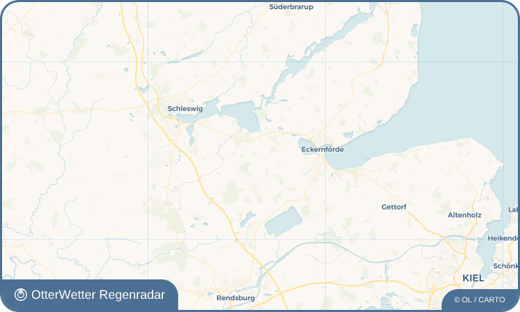 OtterWetter Regenradar-Widget Hummelfeld